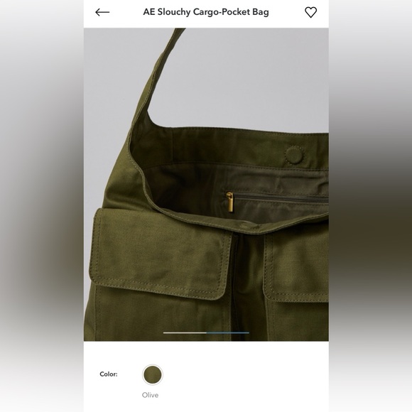 AE Slouchy Cargo-Pocket Bag - Picture 2 of 3